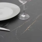 Шикарный стол Рим золото 60x60 см Компакт Элит Мрамор — изображение 4