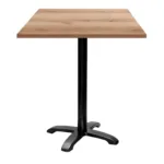 Высокий стол Bazila 70x70 см из дуба Делано Sleek Style