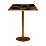 Высокий стол Rome Gold Bistro 60x60 см